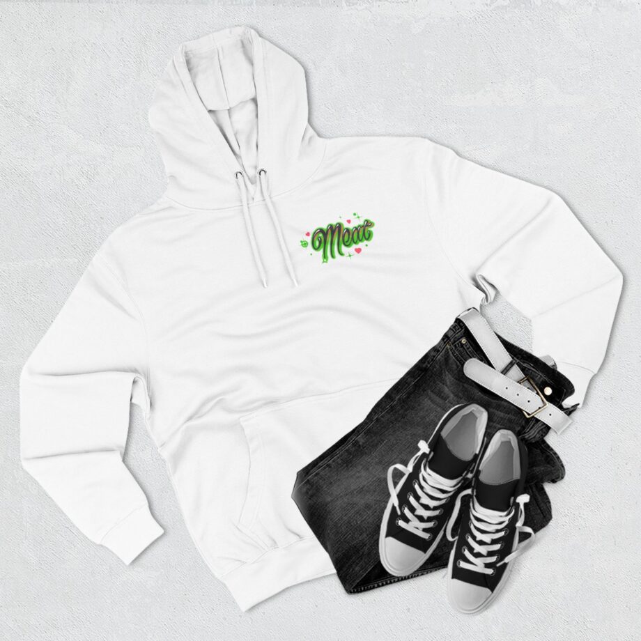 Papa Meat Margaret Three-Panel Fleece Hoodie