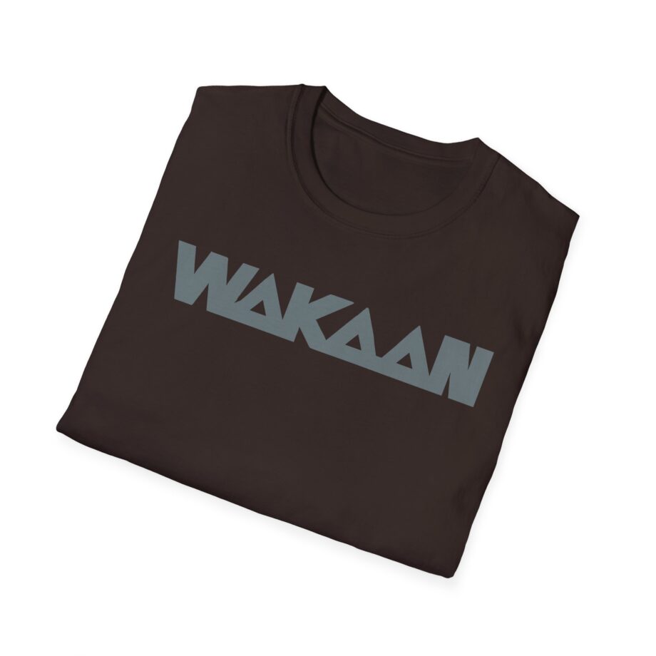Wakaan 'black on Black' Camo Unisex Softstyle T-shirt