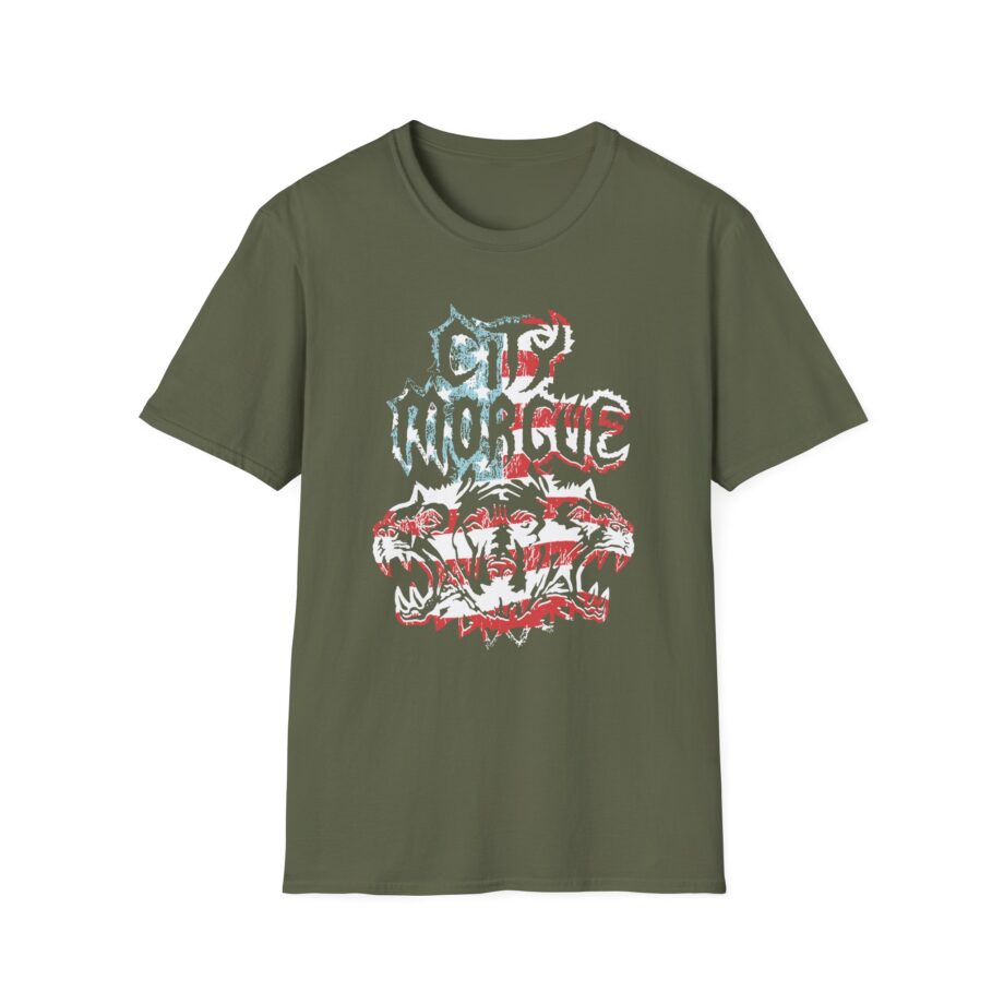 CM My Bloody America Knife Unisex Softstyle T-shirt