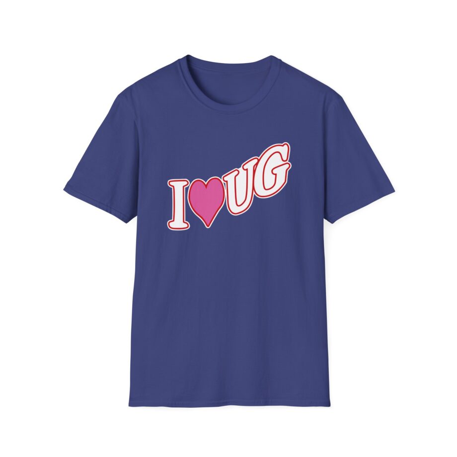 Undergrunn I Love Ug Unisex Softstyle T-Shirt