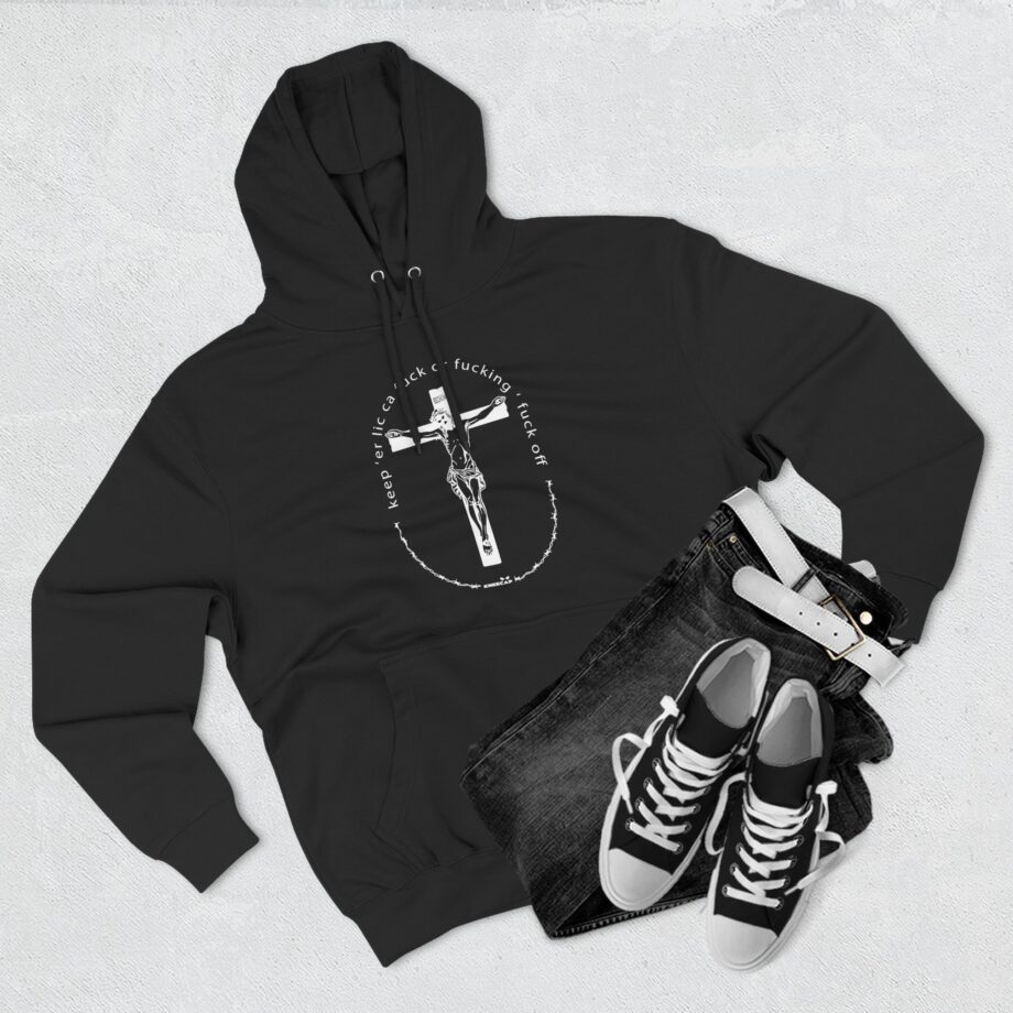 Kneecap Keep Er Lit Three-Panel Fleece Hoodie
