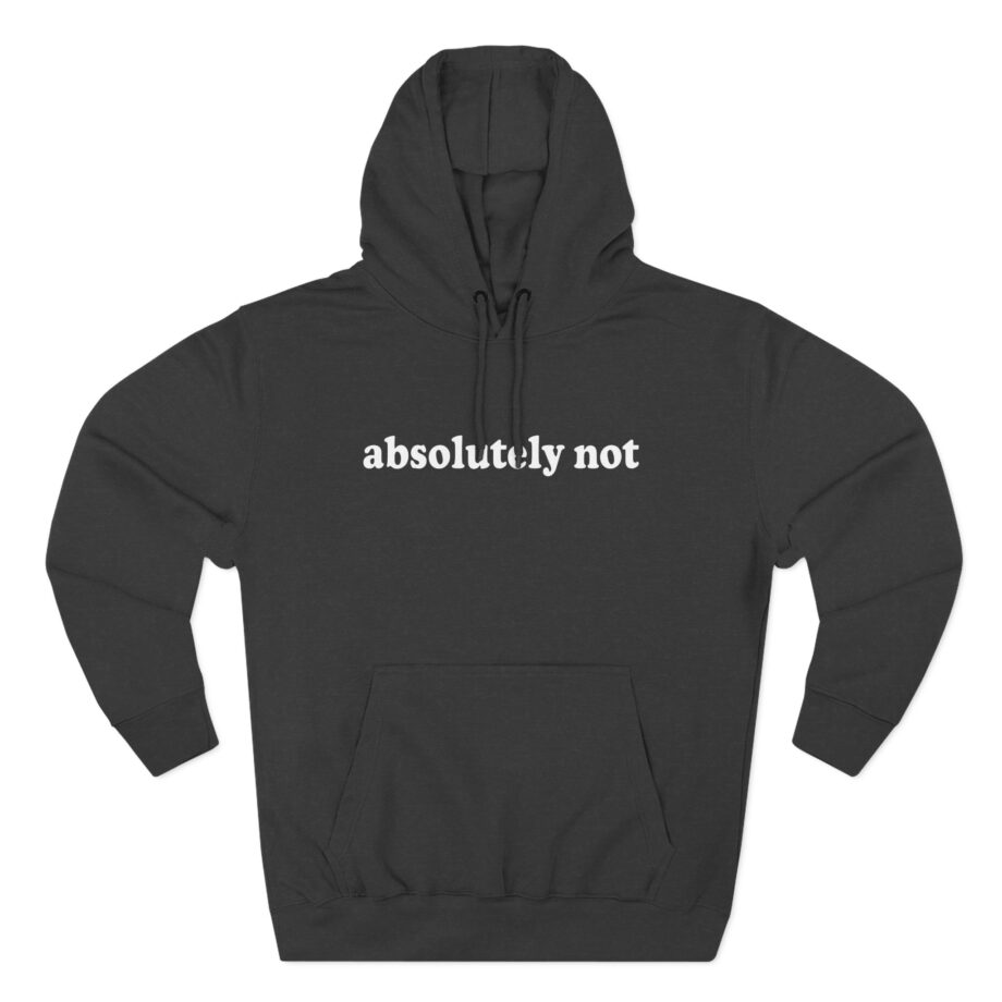 Elyse Myers Absolutely Not Three-Panel Fleece Hoodie