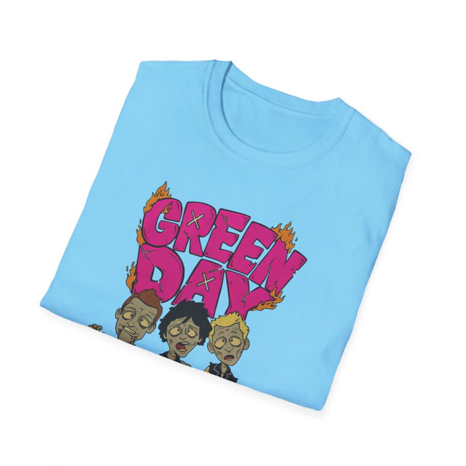 Green Day Walking Green Day Zombie Unisex Softstyle T-shirt