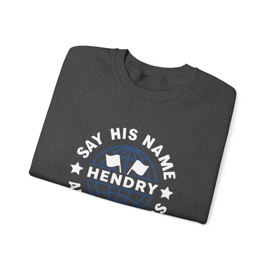 Say His Name Joe Hendry Unisex Heavy Blend™ Crewneck Sweatshirt