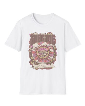 Sublime Trippy Sun Unisex Softstyle T-shirt