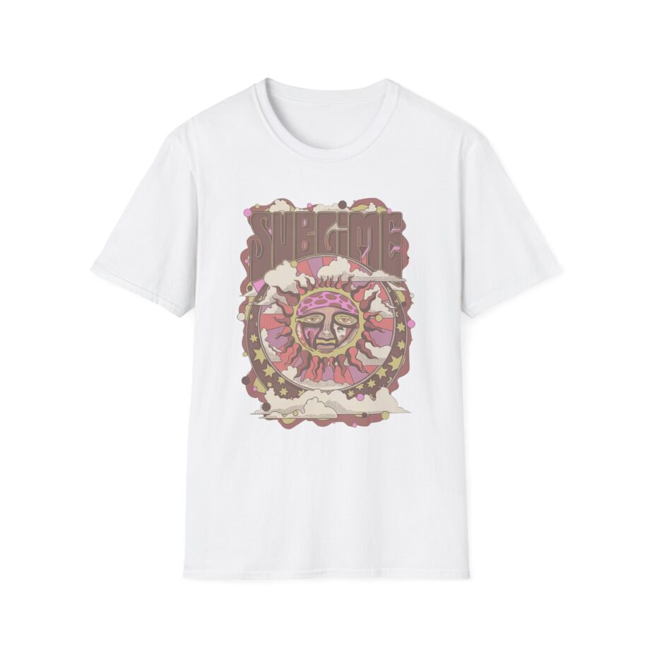 Sublime Trippy Sun Unisex Softstyle T-shirt
