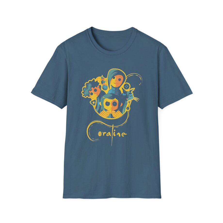 Coraline Movie Unisex Softstyle T-shirt
