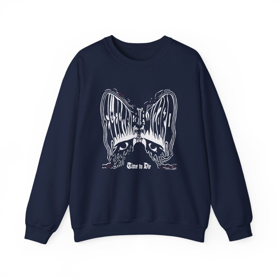 Electric Wizard Time to Die Unisex Heavy Blend™ Crewneck Sweatshirt