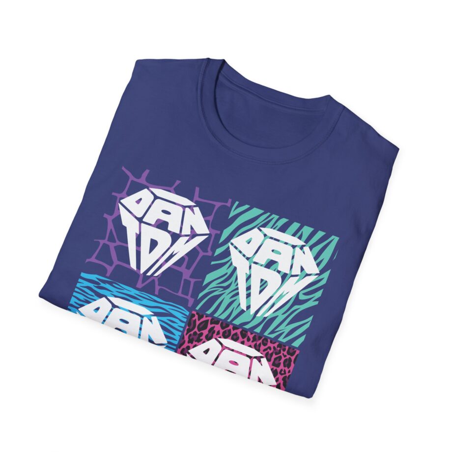 Dan Tdm Hair Metal Diamonds Unisex Softstyle T-shirt