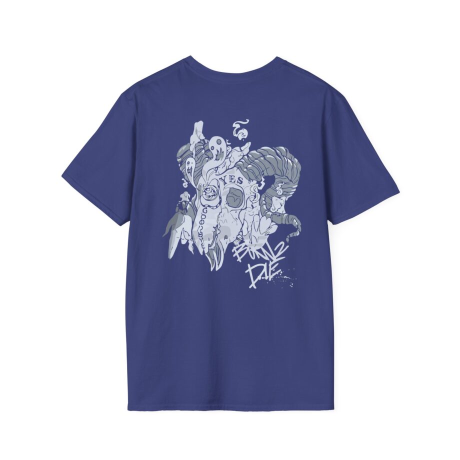 Ghastly Born 2 Die Unisex Softstyle T-Shirt