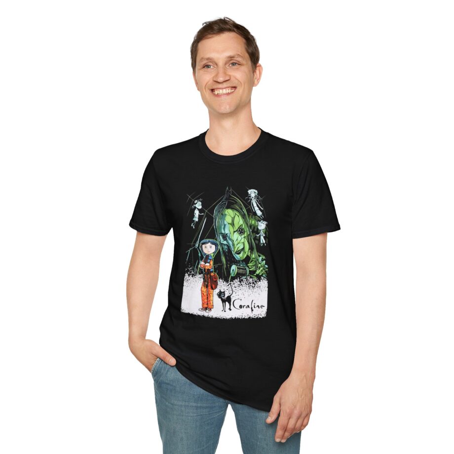 Coraline Poster Unisex Softstyle T-shirt