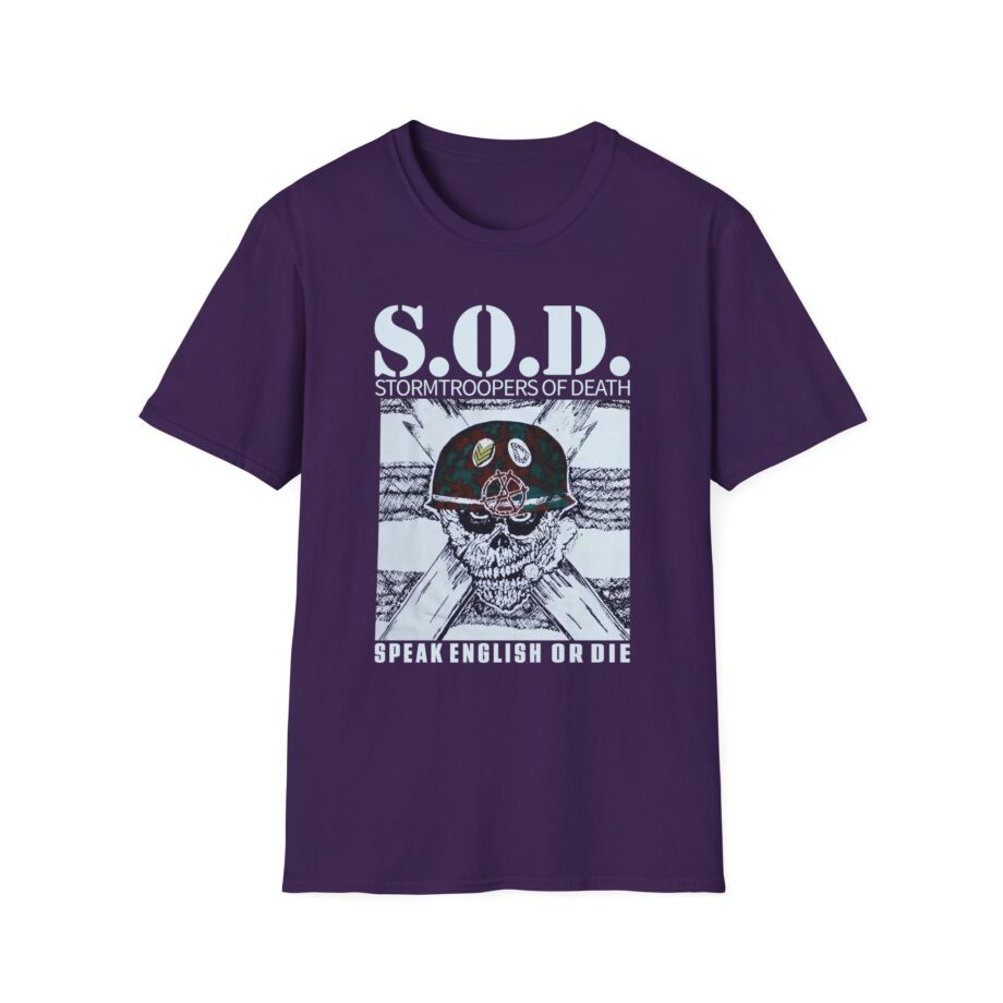 S.o.d. Stormtroopers of Death Band Unisex Softstyle T-shirt