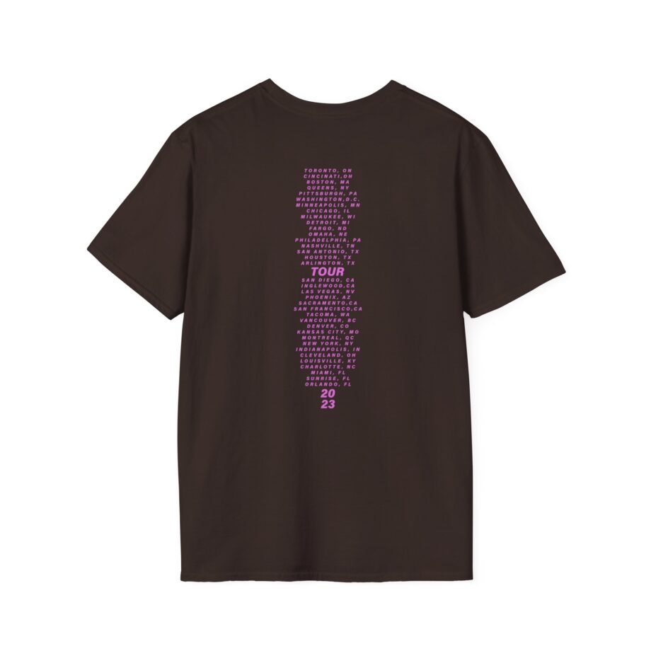 Pink Trustfall Praise Unisex Softstyle T-shirt