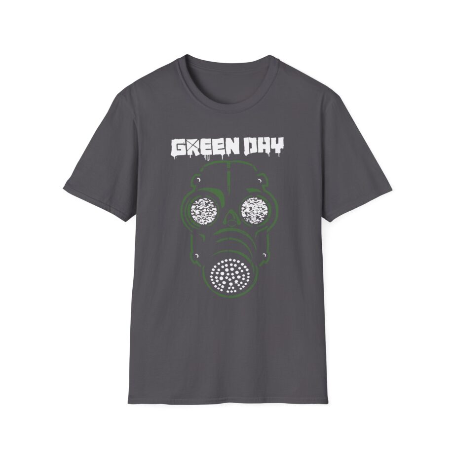 Green Day Gas Mask Unisex Softstyle T-shirt