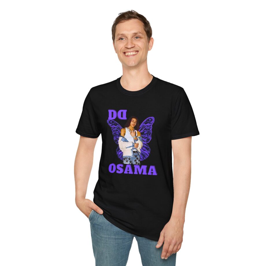 DD Osama Butterfly Wings  Unisex Softstyle T-shirt