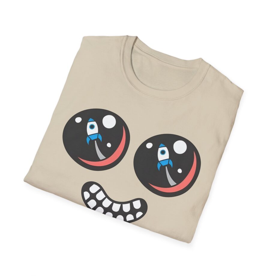 Dantdm Rocket Eyes Face Unisex Softstyle T-shirt