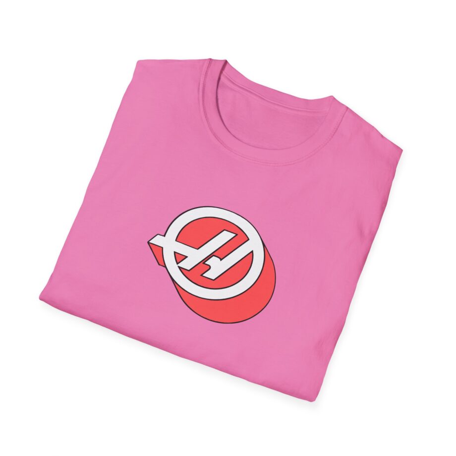 Haas F1 3d Roundel  Unisex Softstyle T-Shirt