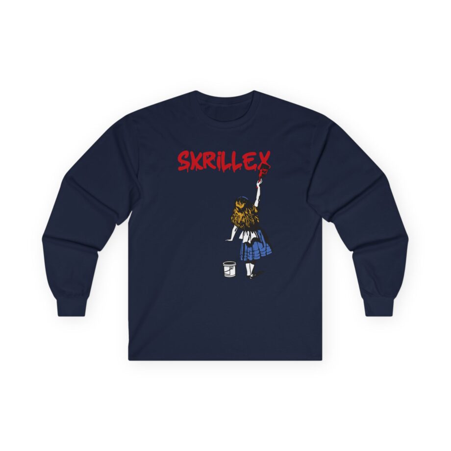 Skrillex red girl Unisex Ultra Cotton Long Sleeve Tee