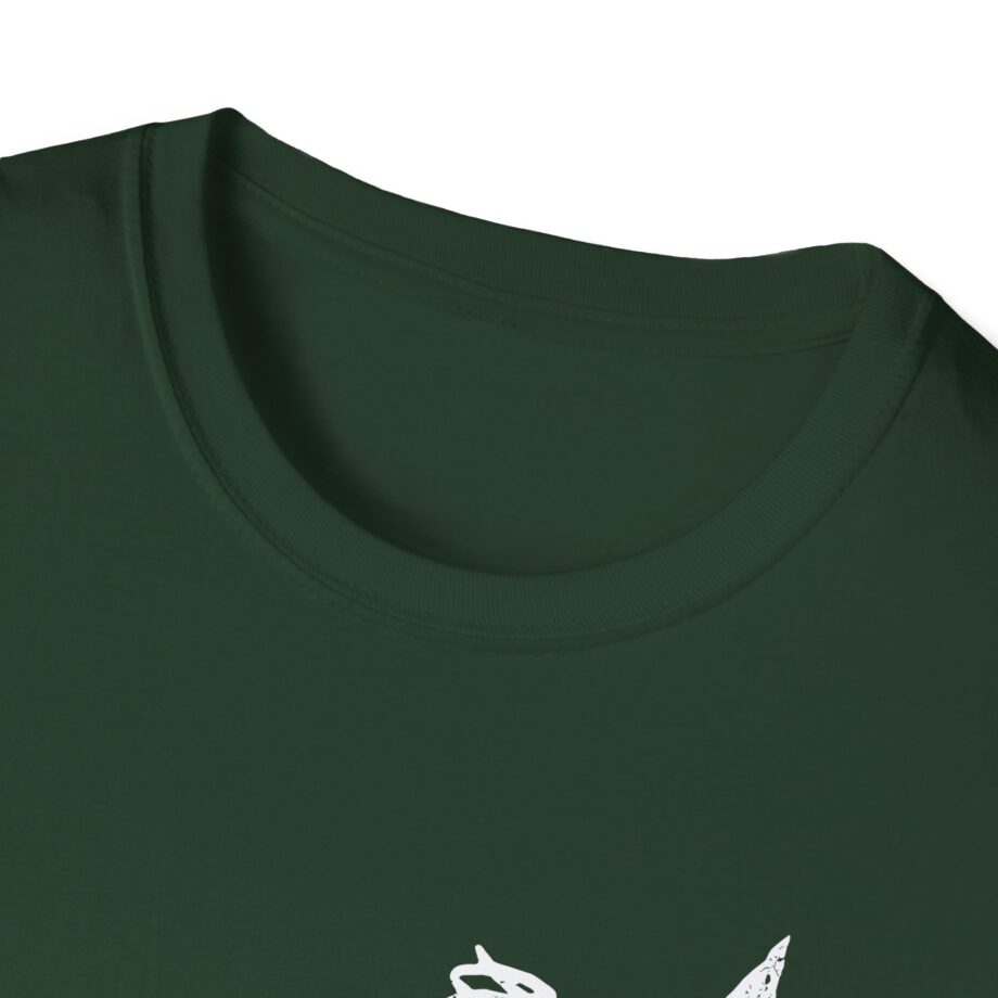 Green Day Cat and Sword Unisex Softstyle T-shirt