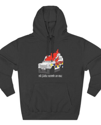 Kneecap Ruc Not Welcome Three-Panel Fleece Hoodie