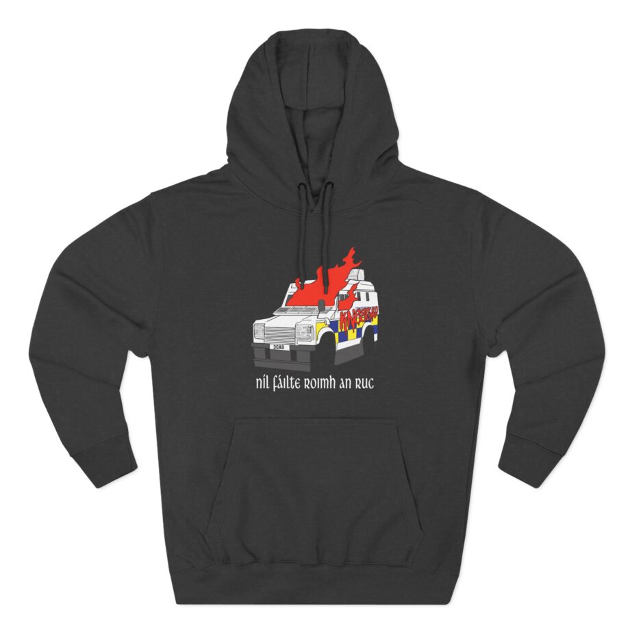 Kneecap Ruc Not Welcome Three-Panel Fleece Hoodie