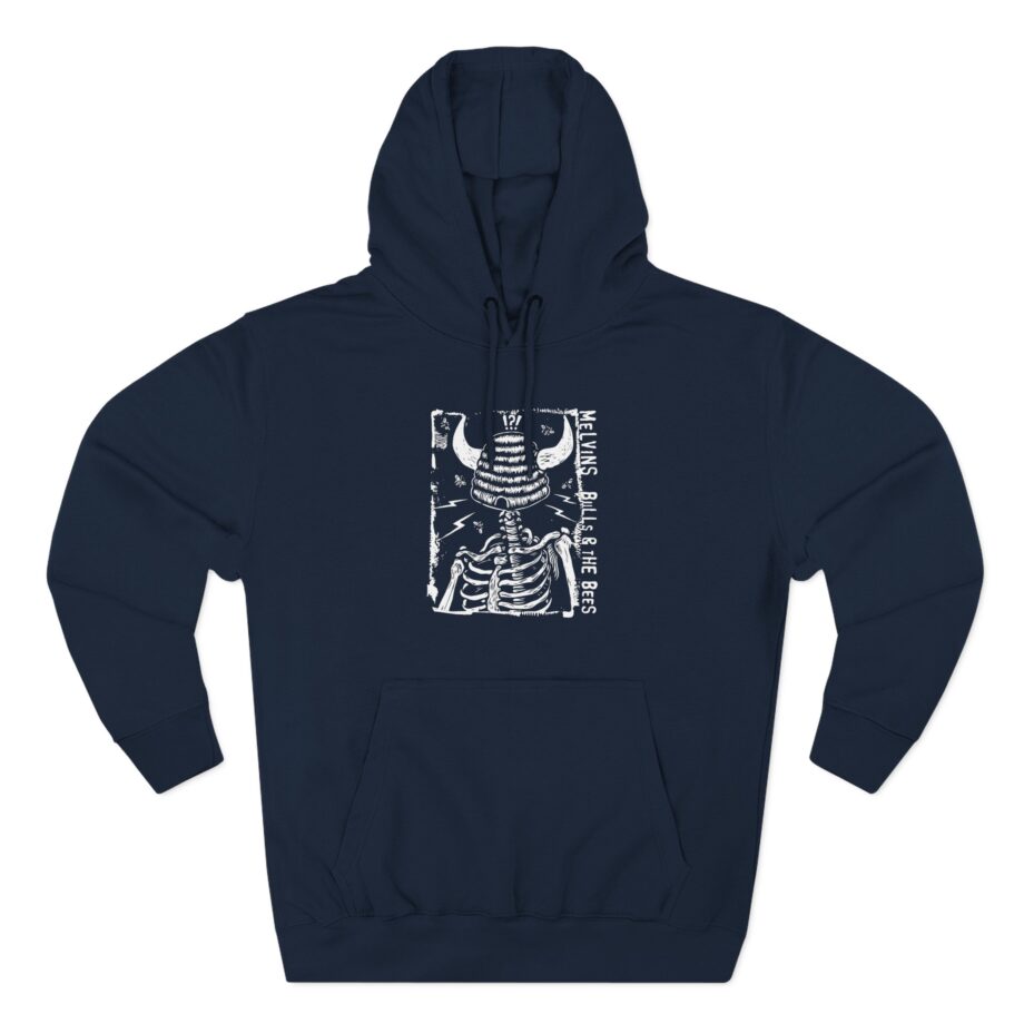 Melvins Bulls & the Bees  Three-Panel Fleece Hoodie