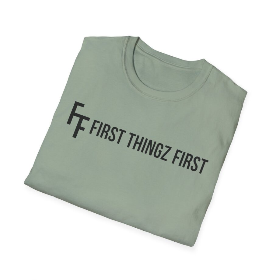 Katie Van Slyke First Thingz First  Unisex Softstyle T-shirt
