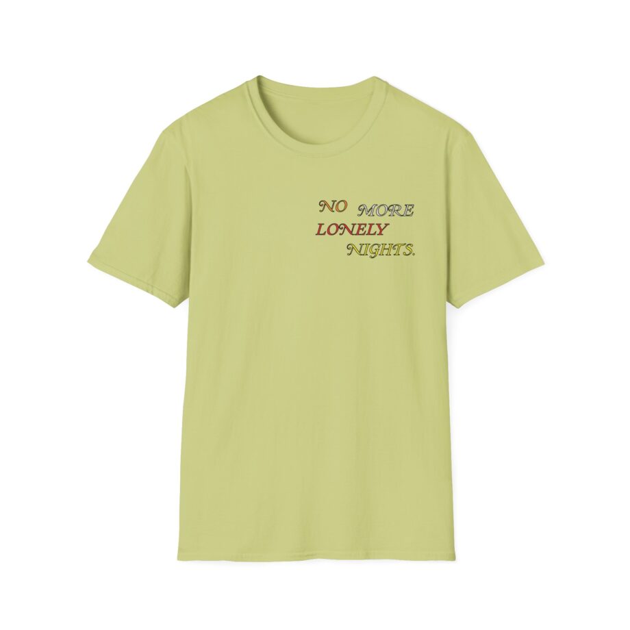 6lack No More Lonely Nights Crayon Unisex Softstyle T-Shirt