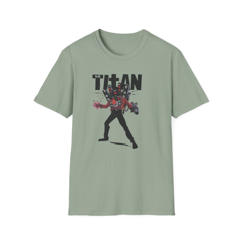 Dafuqboom Titan Speakerman High Voltage Unisex Softstyle T-Shirt