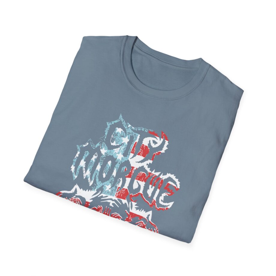 CM My Bloody America Knife Unisex Softstyle T-shirt