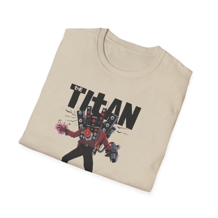 Dafuqboom Titan Speakerman High Voltage Unisex Softstyle T-Shirt