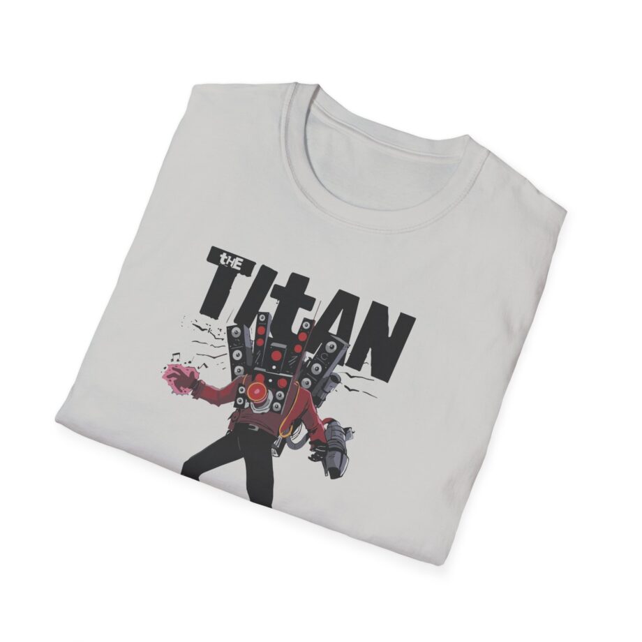 Dafuqboom Titan Speakerman High Voltage Unisex Softstyle T-Shirt