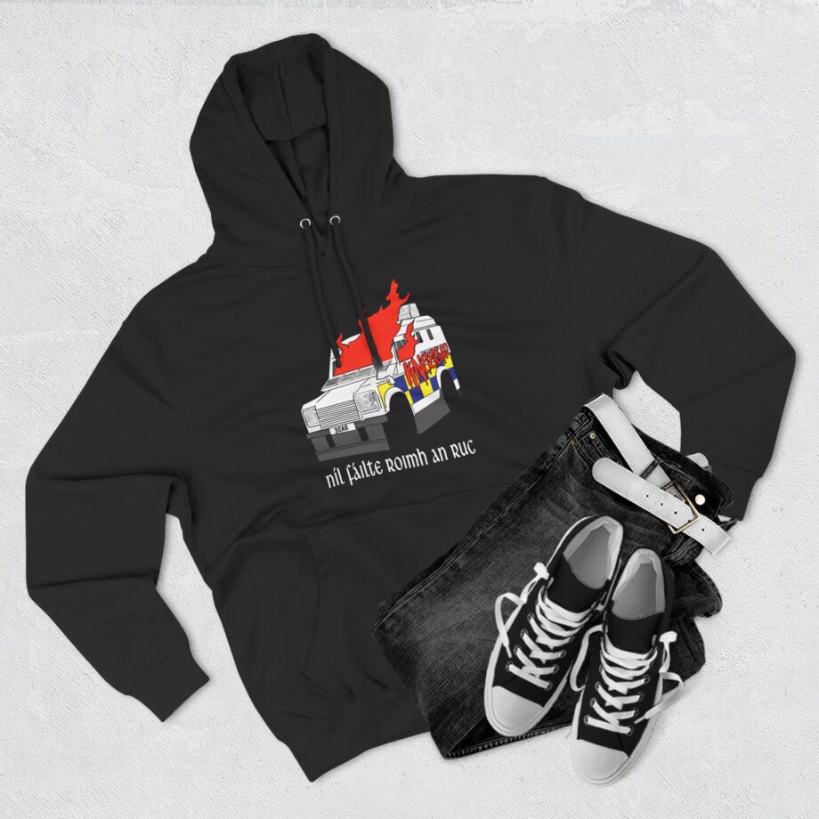 Kneecap Ruc Not Welcome Three-Panel Fleece Hoodie