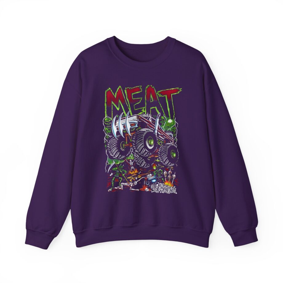 Papa Meat  Unisex Heavy Blend™ Crewneck Sweatshirt