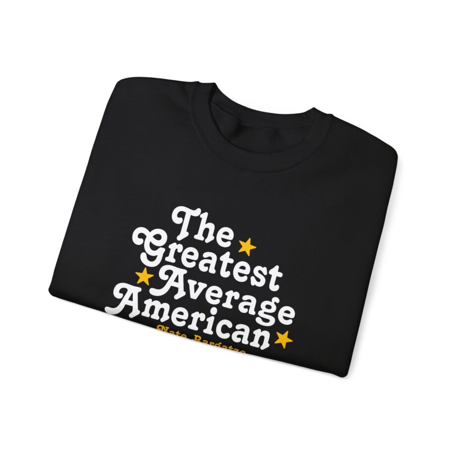 The Greatest Average American Nate Bargatze Unisex Heavy Blend™ Crewneck Sweatshirt