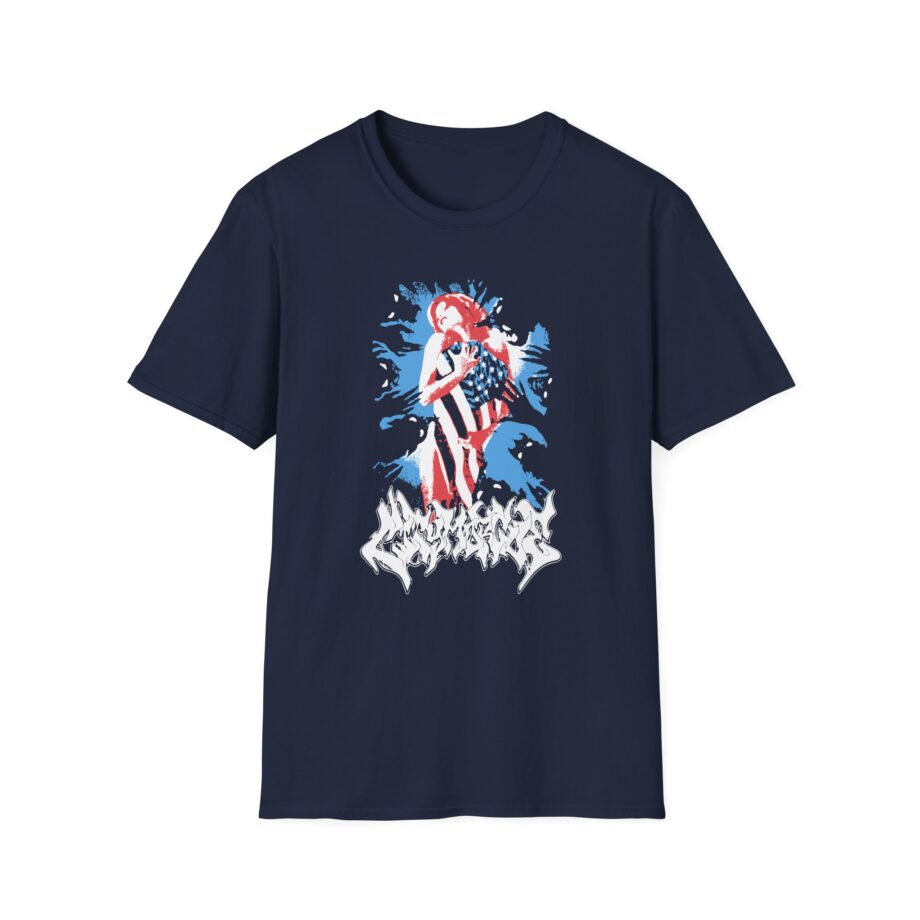 CM My Bloody America Flag Unisex Softstyle T-shirt