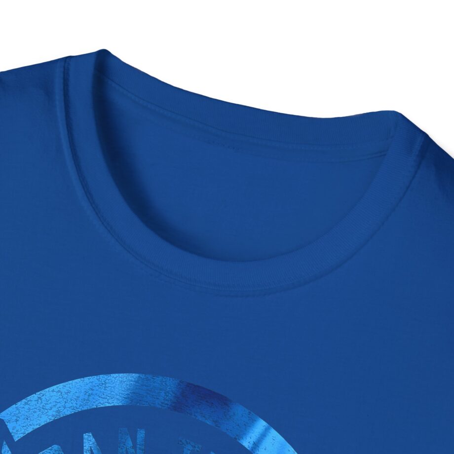 Dantdm Blue Foil Unisex Softstyle T-shirt