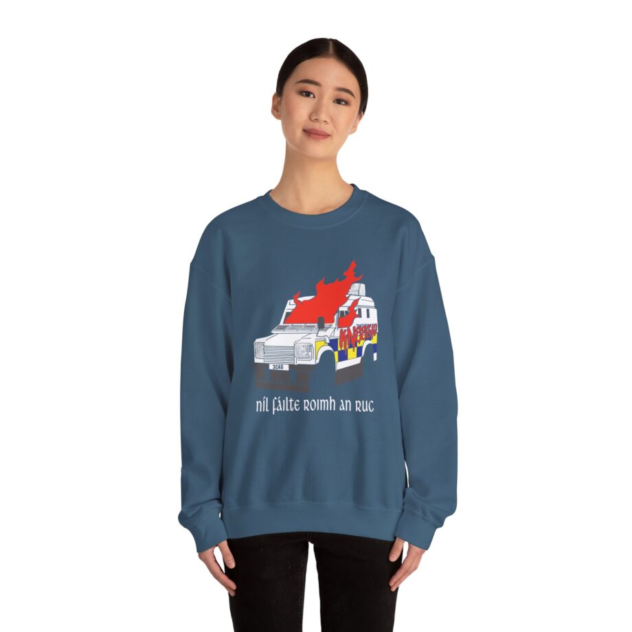 Kneecap Ruc Not Welcome Unisex Heavy Blend™ Crewneck Sweatshirt