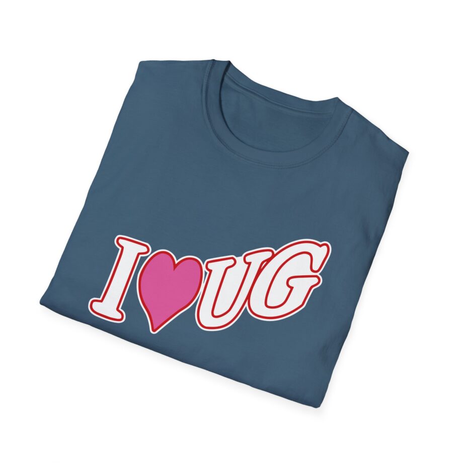 Undergrunn I Love Ug Unisex Softstyle T-Shirt