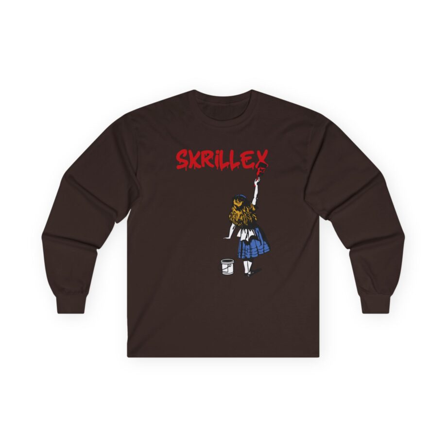 Skrillex red girl Unisex Ultra Cotton Long Sleeve Tee