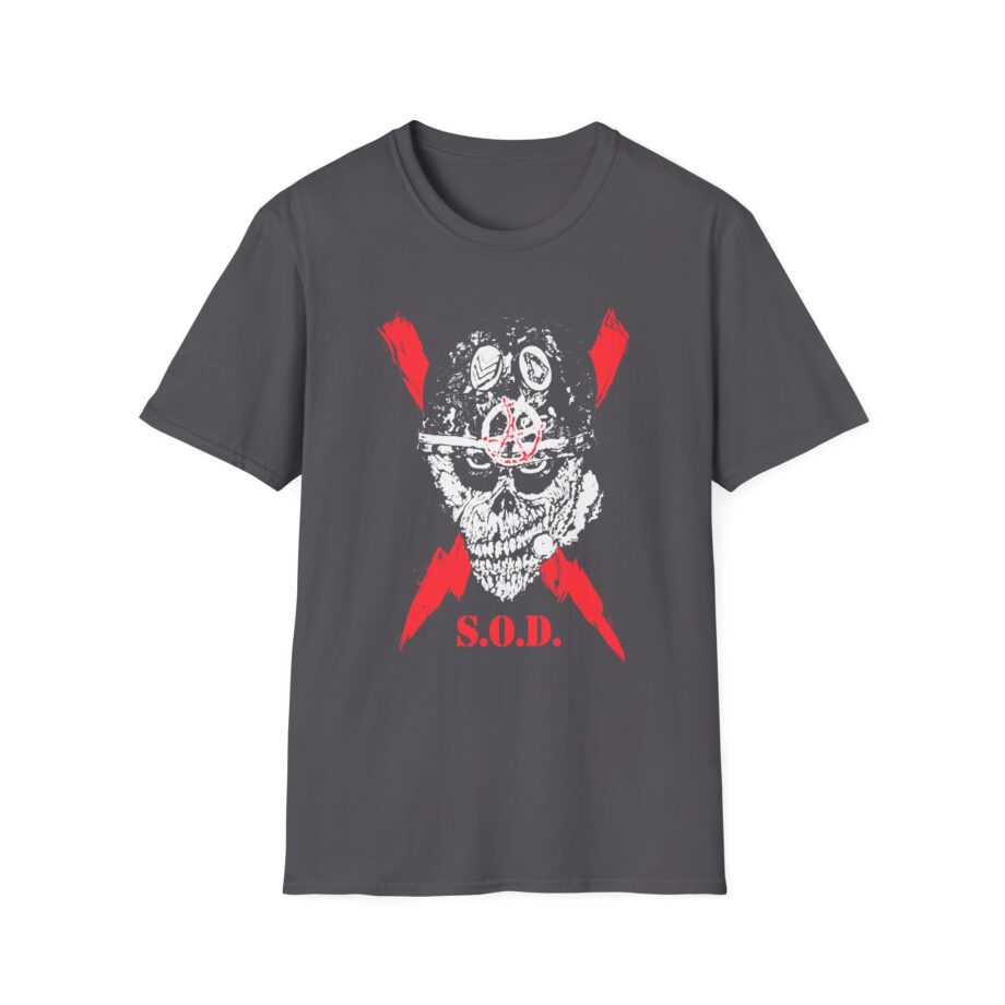 Sod, Stormtroopers of Death, Metal Band Unisex Softstyle T-shirt
