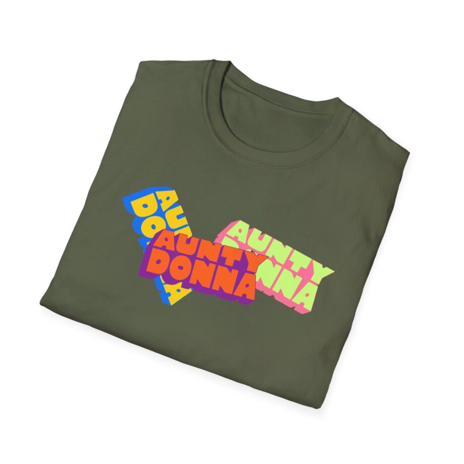 Aunty Donna Three Logo Unisex Softstyle T-shirt