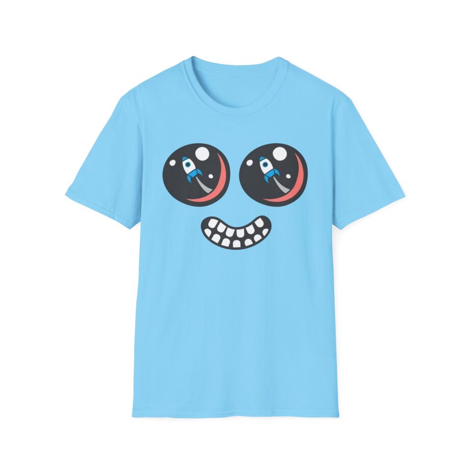 Dantdm Rocket Eyes Face Unisex Softstyle T-shirt