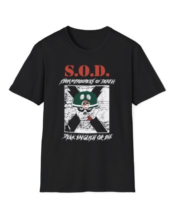 Vintage 80’s Sod Stormtroopers of Death Unisex Softstyle T-shirt