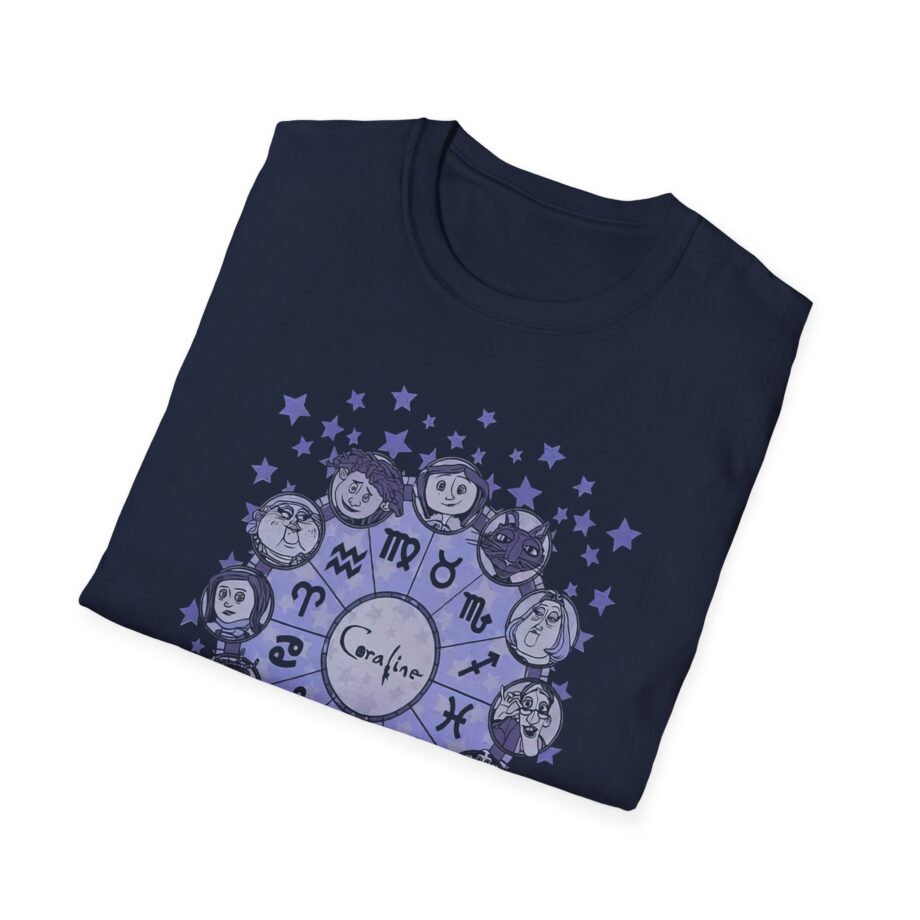 Coraline Astrological Chart Unisex Softstyle T-shirt