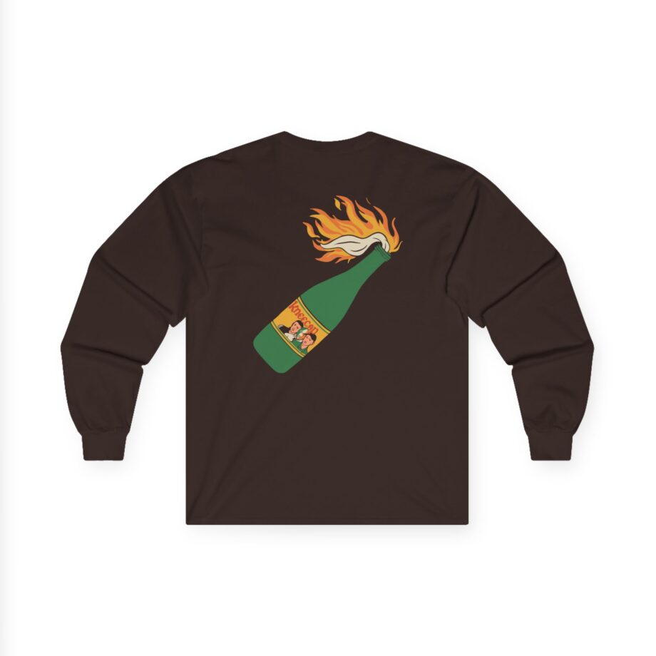 Kneecap Flaming Buckfast Unisex Ultra Cotton Long Sleeve Tee