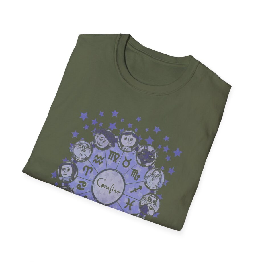Coraline Astrological Chart Unisex Softstyle T-shirt