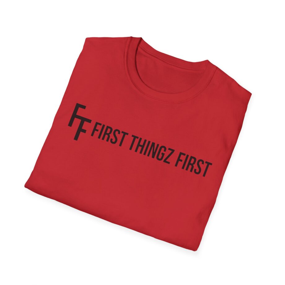 Katie Van Slyke First Thingz First  Unisex Softstyle T-shirt