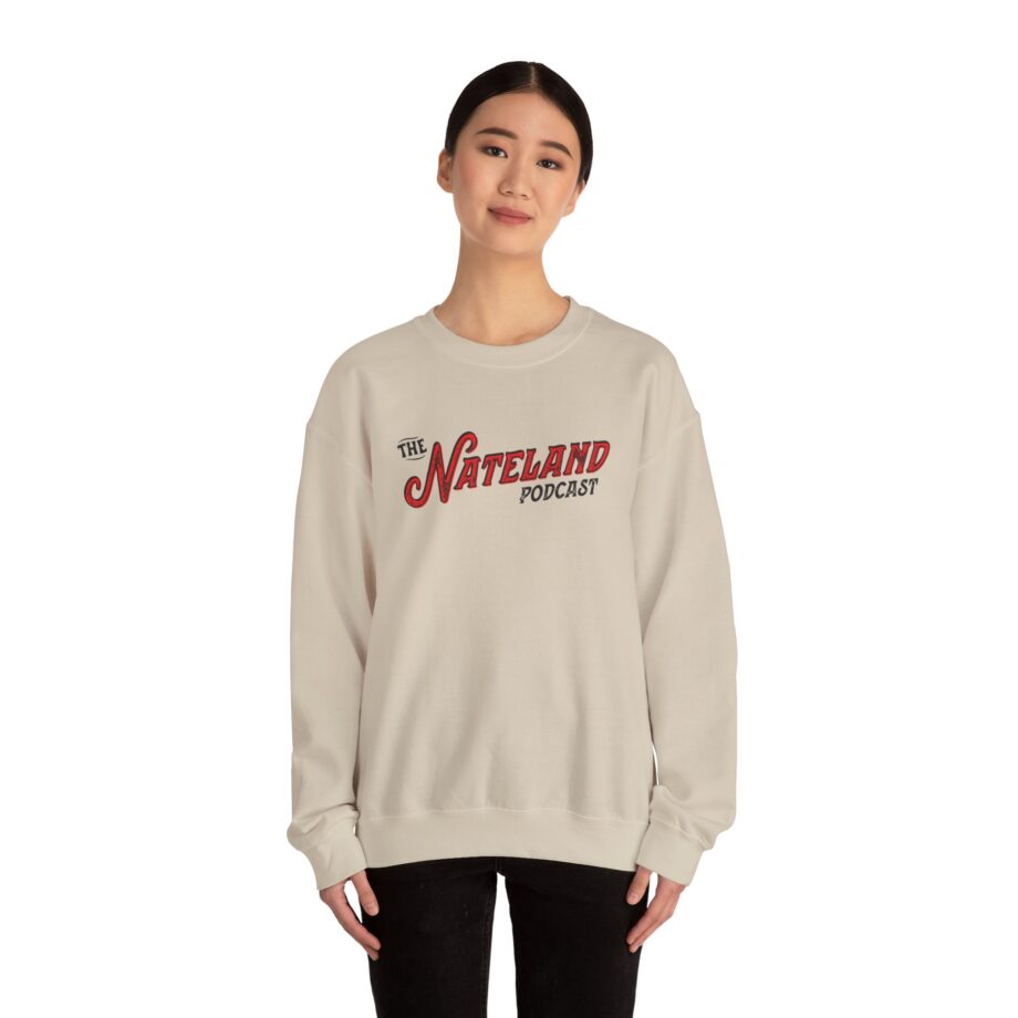 Nate Bargatze Nateland Podcast Unisex Heavy Blend™ Crewneck Sweatshirt