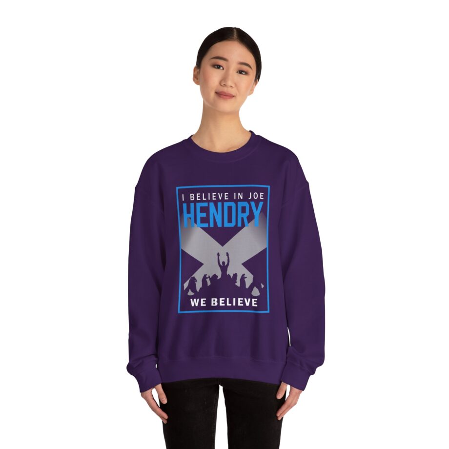 I Believe in Joe Hendry We Believe Unisex Heavy Blend™ Crewneck Sweatshirt